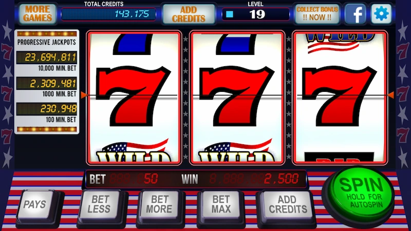 Instructions for playing Slot game 777
